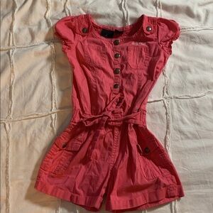 Baby Phat Coral Button-Up Top